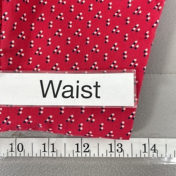 Mata Traders Dress Sleeveless Red White Dots Buttons Size XS - Picture 15 of 16